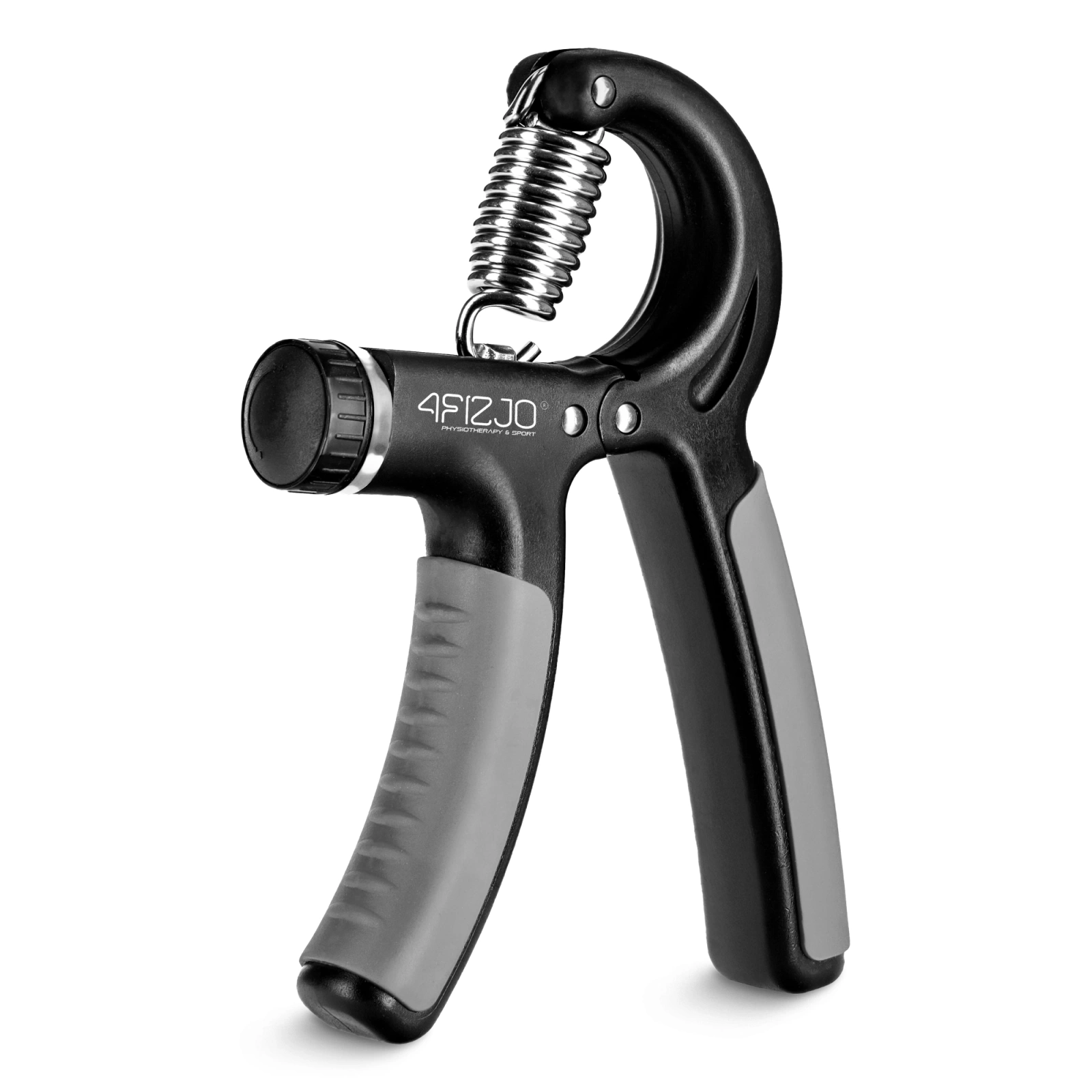 4Fizjo Adjustable Hand Grip Strengthener 10-40 kg, Grey