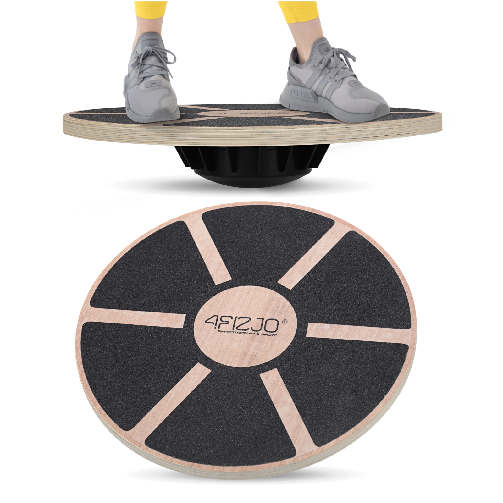Balance board Easy Fitness (wooden)