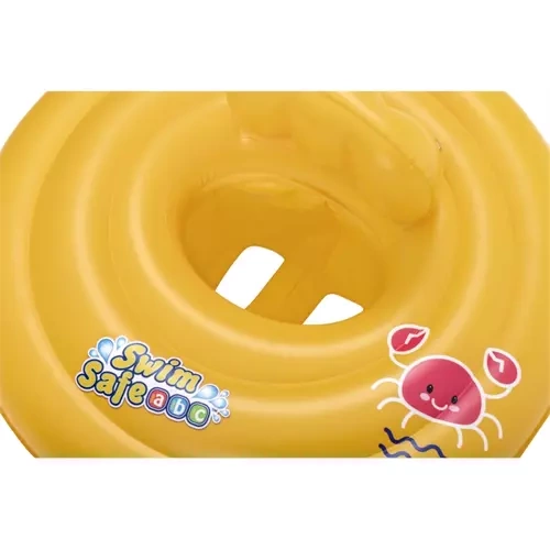 Bestway plaukimo ratas kūdikiams, geltonas, 69 cm