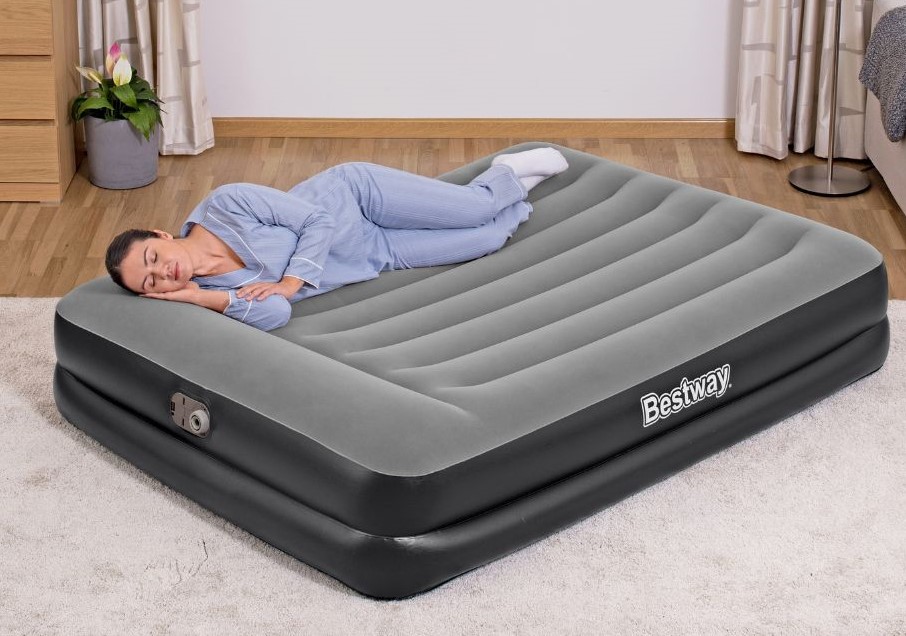 Bestway Double Air Mattress with Pump 203x152x46cm