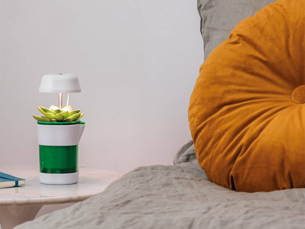 LED lempa augalams su savaiminio laistymo vazonu, 5W, balta