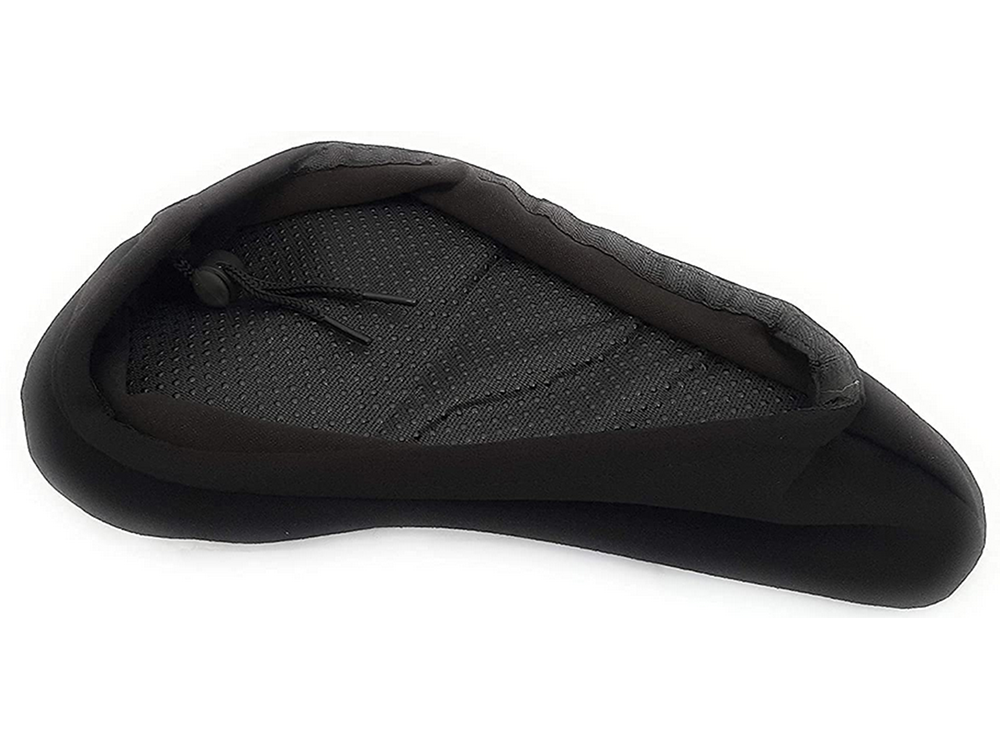 Shock-Absorbing 3D Gel Bicycle Saddle Cover, Red