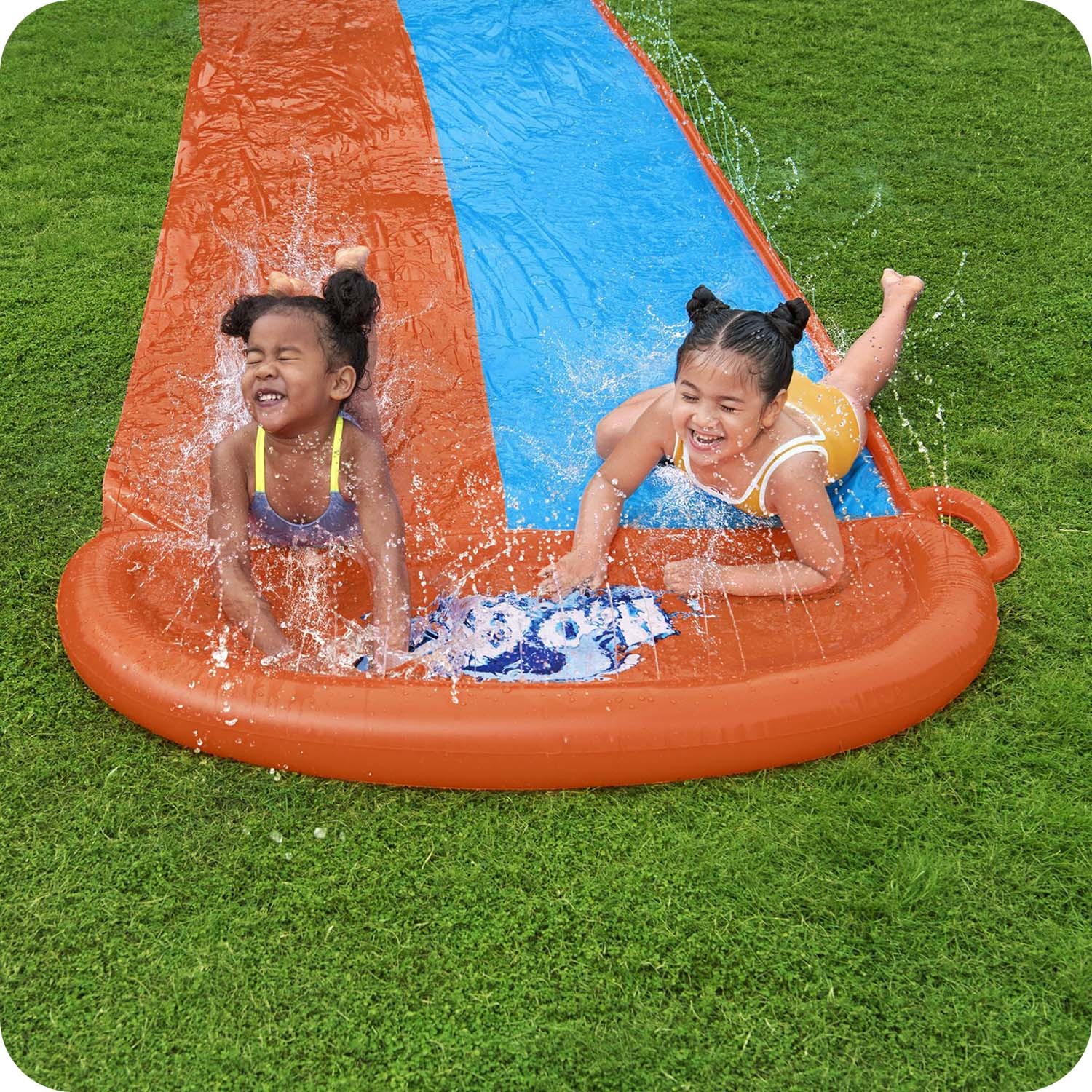 Bestway H2OGO! 52328 Double Water Slide, 488 cm
