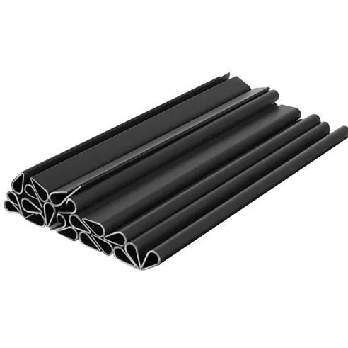 PVC tvoros juosta balkonui ir terasai, 19cm x 35m, antracito spalvos
