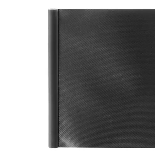 PVC tvoros juosta balkonui ir terasai, 19cm x 35m, antracito spalvos