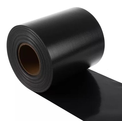 PVC tvoros juosta balkonui ir terasai, 19cm x 35m, antracito spalvos