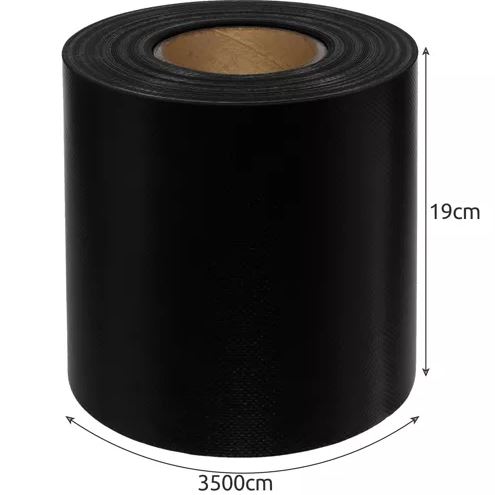 Gardlov Fence Tape 19 cm x 35 m, 630 g/m2, Black