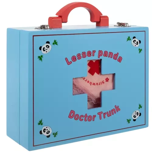 Pretend Play Wooden Doctor Kit for Kids