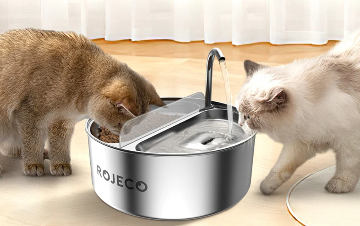 Rojeco Dog and Cat Water Fountain Drinker 3.2L