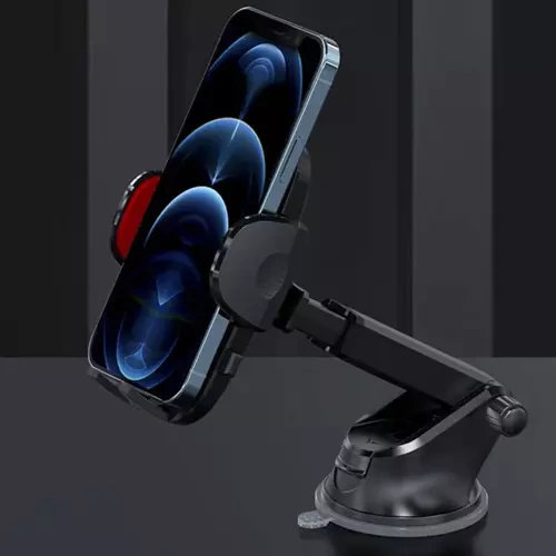 Automatic Car Holder Gravity Car Mount, 4-7 inches, black